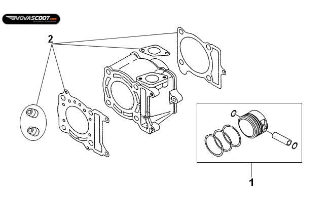Exploded view Parts 19040015