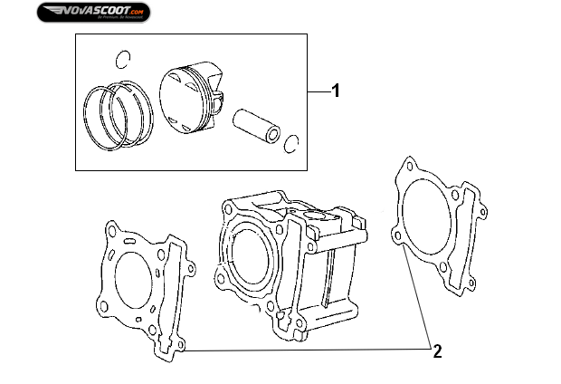 Exploded view Parts 19040018
