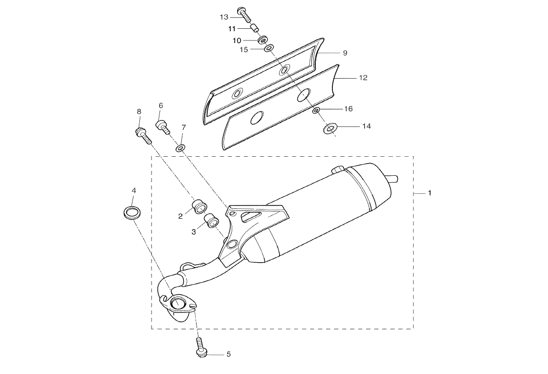 Exploded view Exhaust  (2)