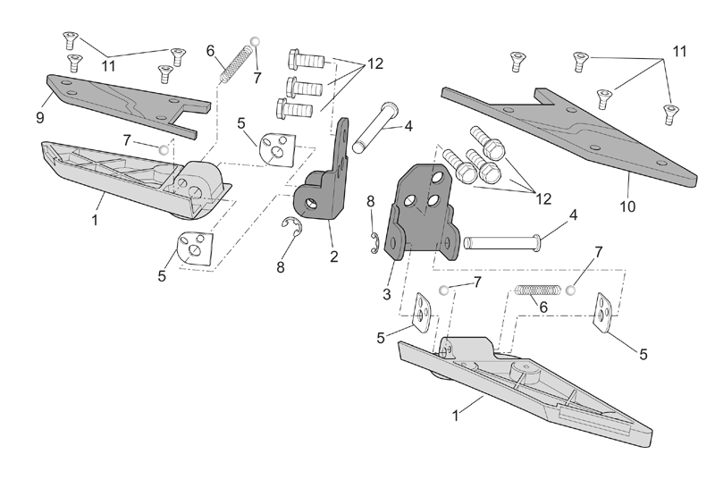 Exploded view Treeplank