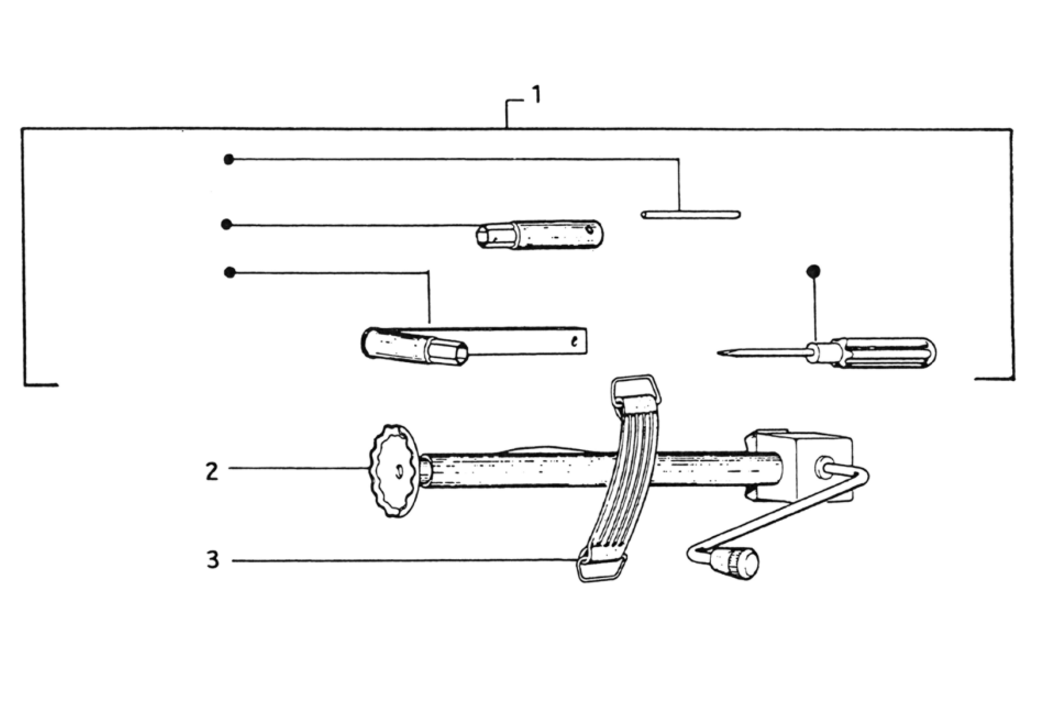 Exploded view Attrezzi