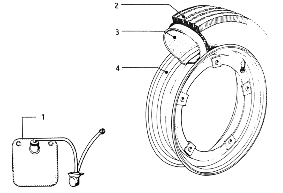 Exploded view Wiel - Velg