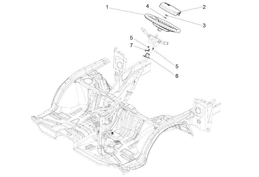 Exploded view Volante
