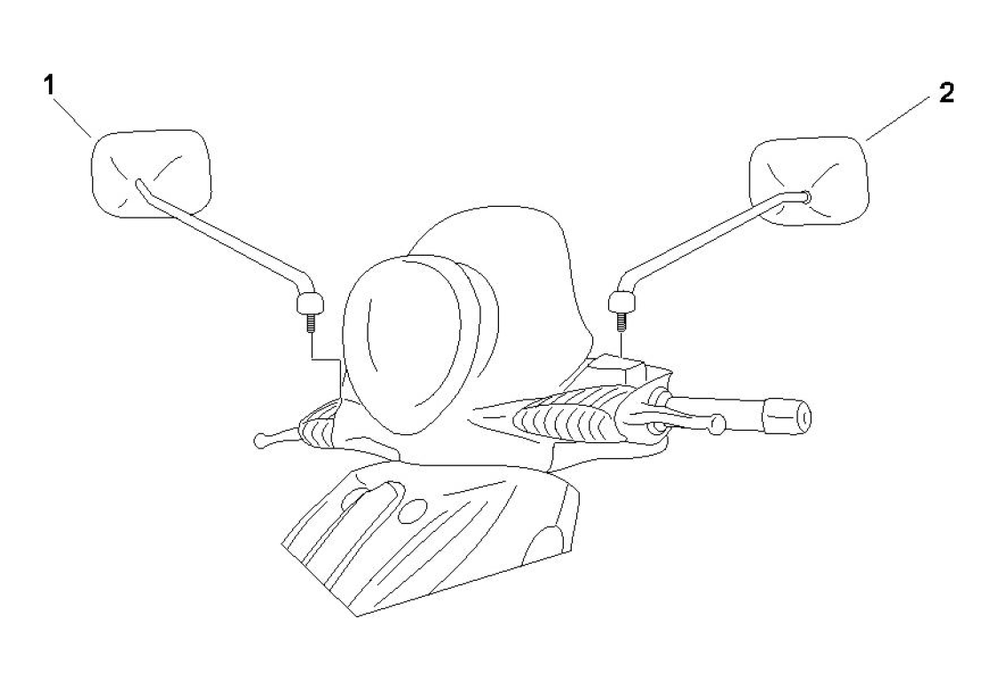 Exploded view Spiegel