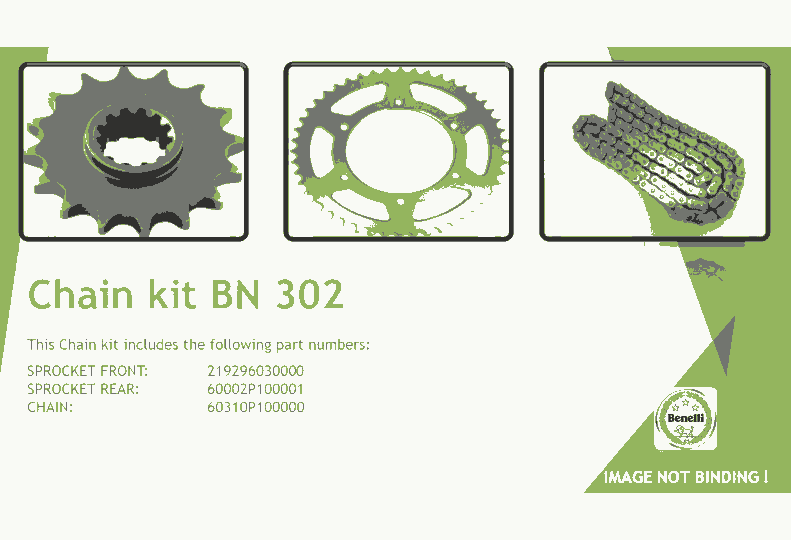 Exploded view Chainkit Bn 302