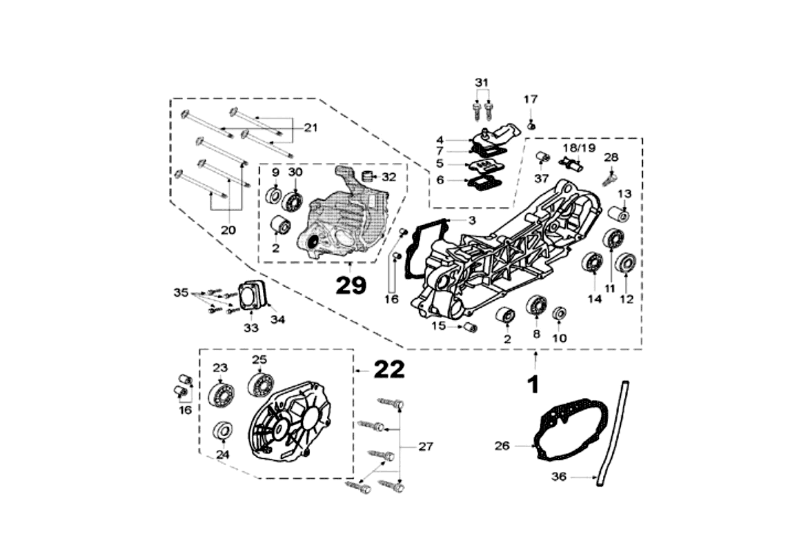 Exploded view Carter