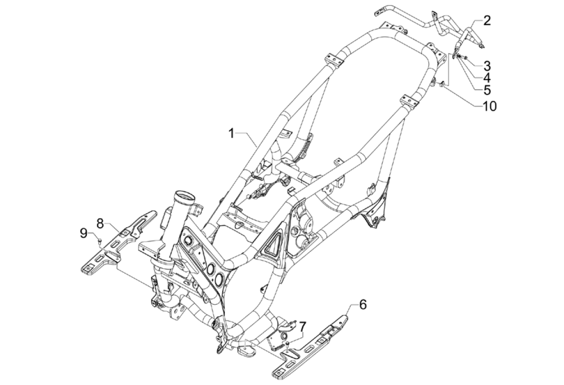 Exploded view Chassis