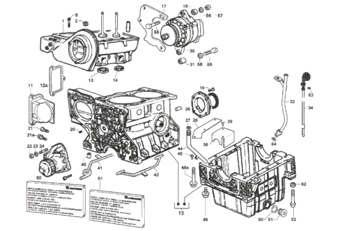 Exploded view Cilindro