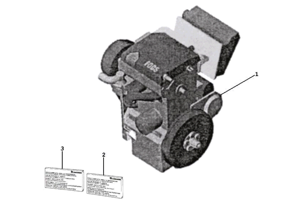 Exploded view Engine