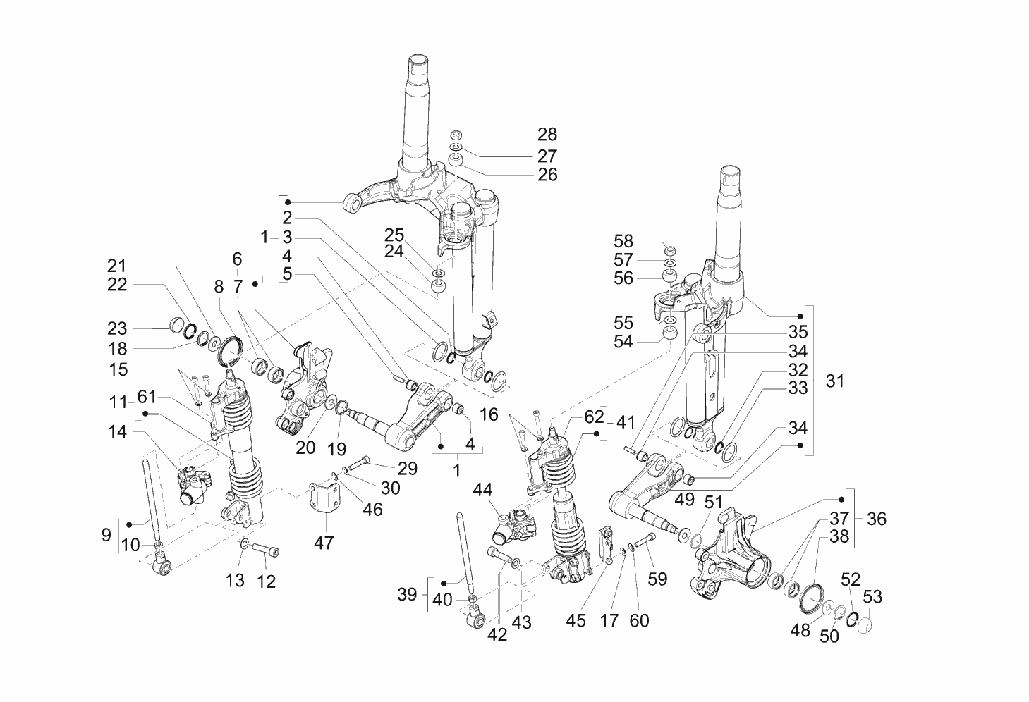 Exploded view Garde-boue  (Mingxing)