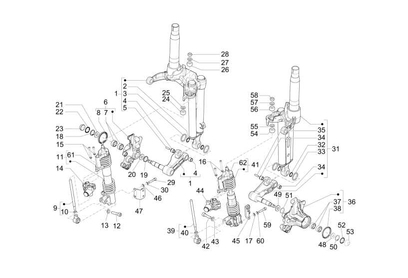 Exploded view Garde-boue  (Mingxing)