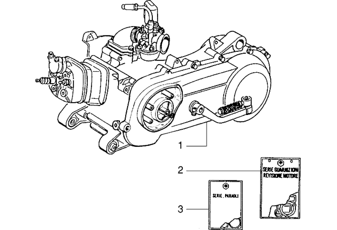 Exploded view Moteur