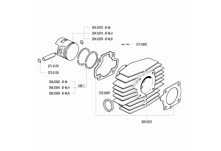 Exploded view 119.0030