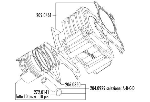Exploded view 125.0007