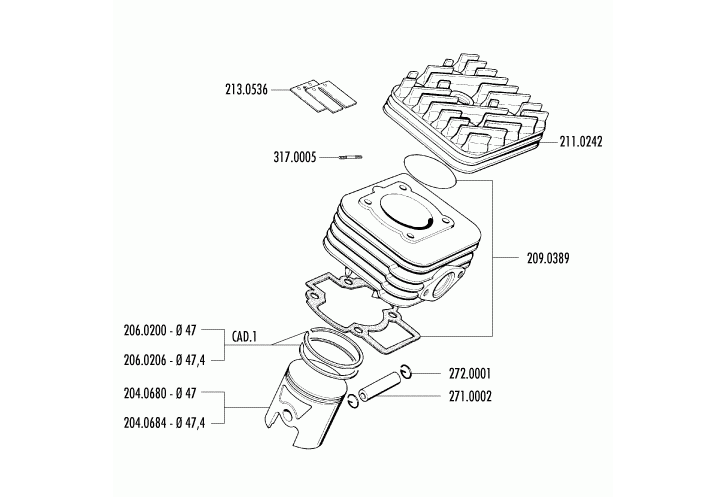Exploded view 140.0181
