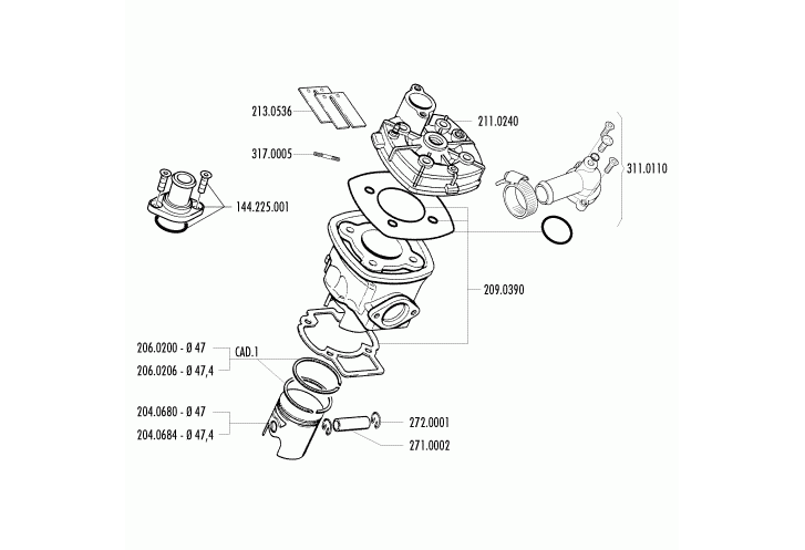 Exploded view 140.0183