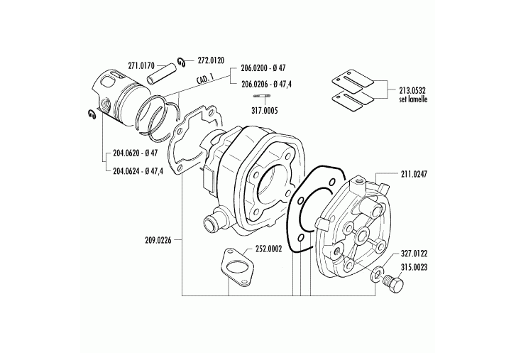 Exploded view 166.0083