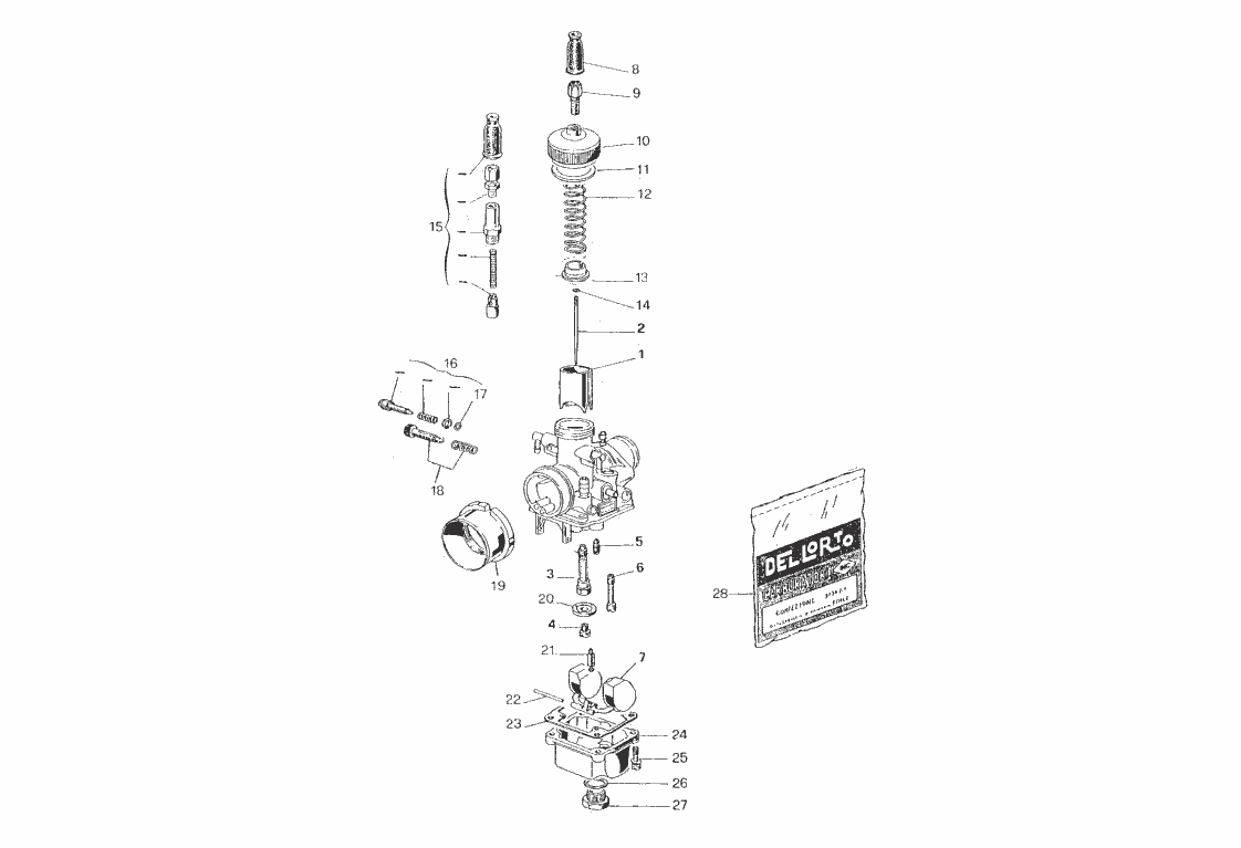 Exploded view Parts 02912
