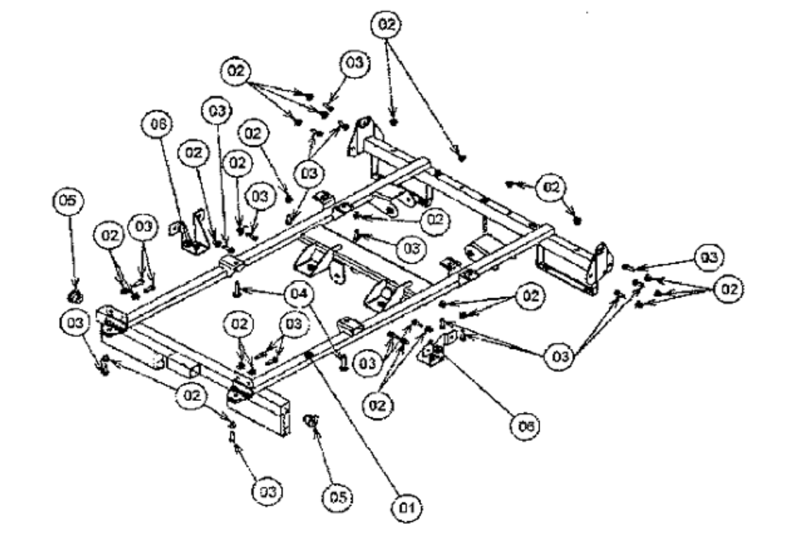 Exploded view Chassis (A)