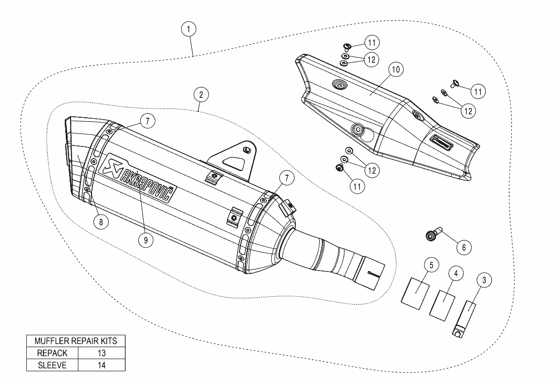 Exploded view Parts S-H7SO4-HRT