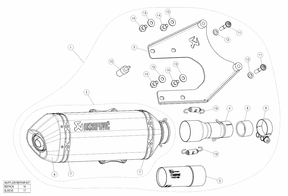 Exploded view Parts S-VE125SO3-HZBL 