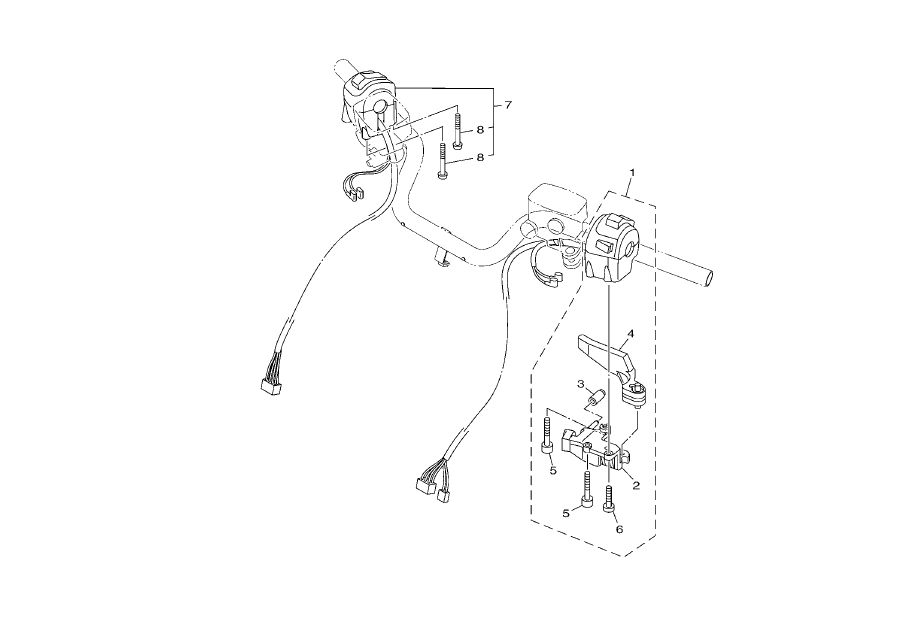 Exploded view Switch