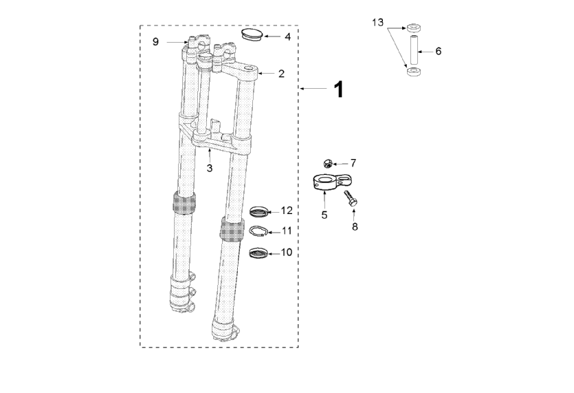 Exploded view Gabel (36,5)