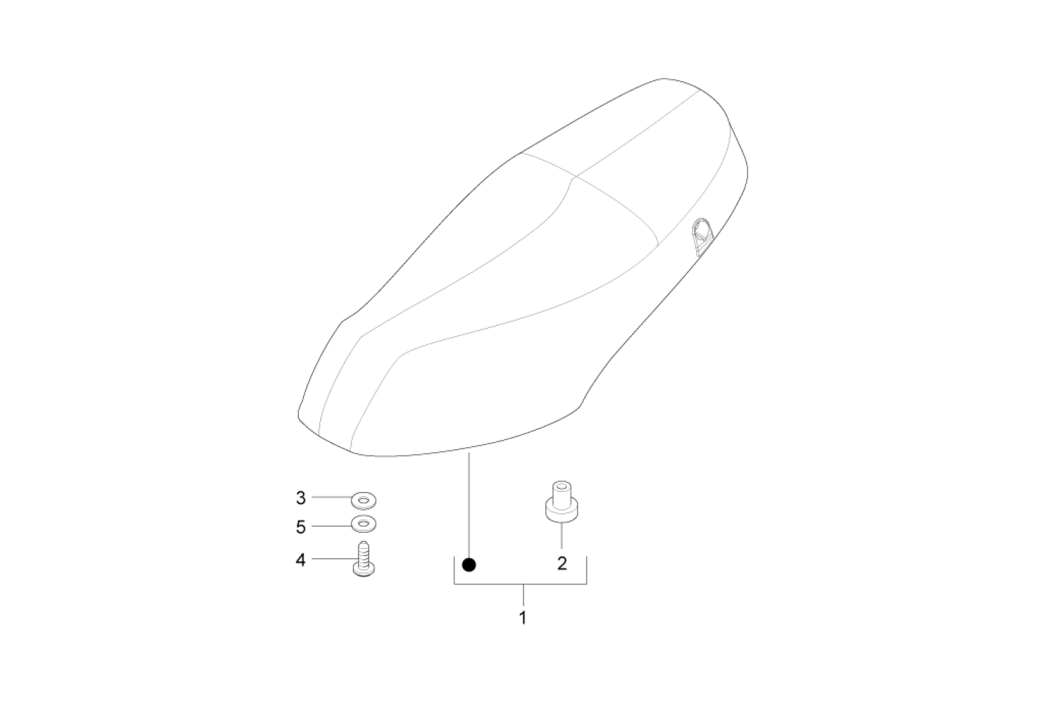 Exploded view Selle