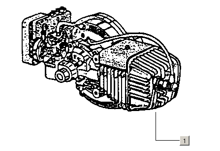 Exploded view Engine  