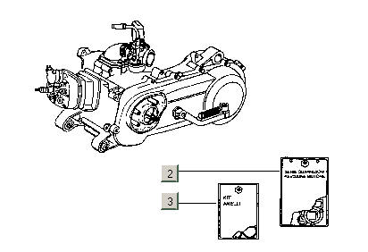 Exploded view Moteur 
