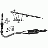 Câble transmission - Câble gaz - Câble frein arrière