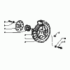 Rear wheel - Rim (Model with rear disc brake)
