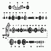 Getriebe - Kettenritzel vorne (bis März 2010)