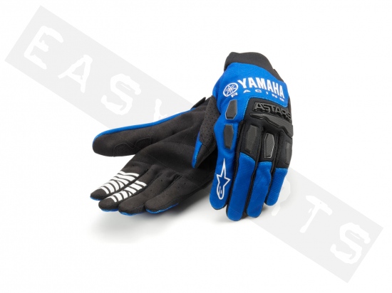Yamaha Handschoenen YAMAHA MX Alpinestars Kemmlitz  blauw/ zwart kids