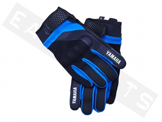 Handschuhe YAMAHA Cyprus Mid Season schwarz/blau Herren