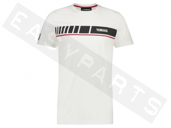 Yamaha T-shirt YAMAHA REVS Winton Bianco Uomo