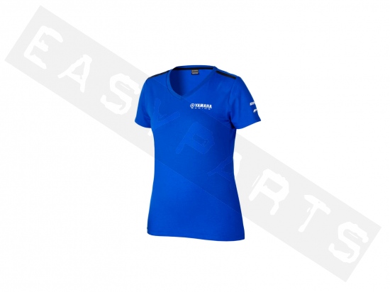 T-shirt YAMAHA Paddock Blue Essentials dames blauw