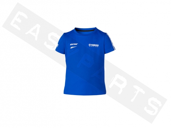 T-shirt YAMAHA Paddock Blu Pulse Leuven Blu Bambino