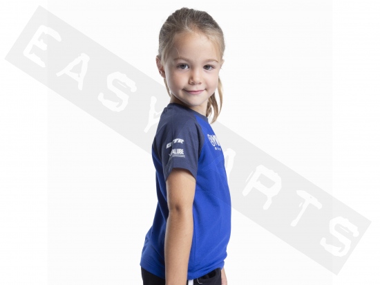 T-shirt YAMAHA Paddock Blue TeamWear 2024 Malaga Blu Bambino