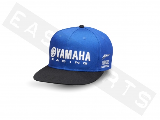 Yamaha Cappelino con visiera piatta YAMAHA Paddock Blue Saga Adulto