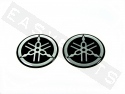 Set pegatinas emblema YAMAHA (6cm)
