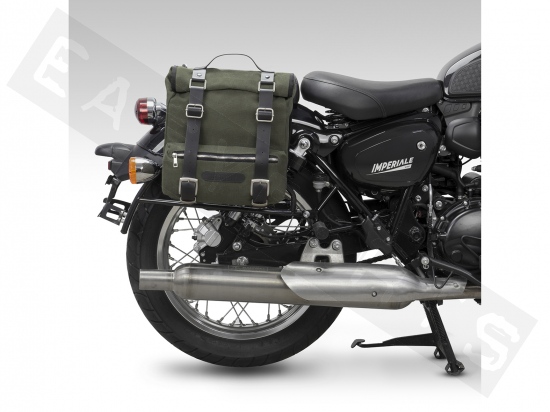 Side bags BENELLI Imperiale 400 2019-2022 green