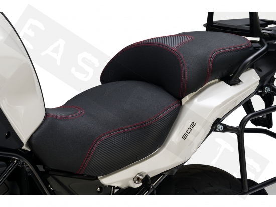 Duo saddle comfort lowered BENELLI TRK 502 2017-2022 black