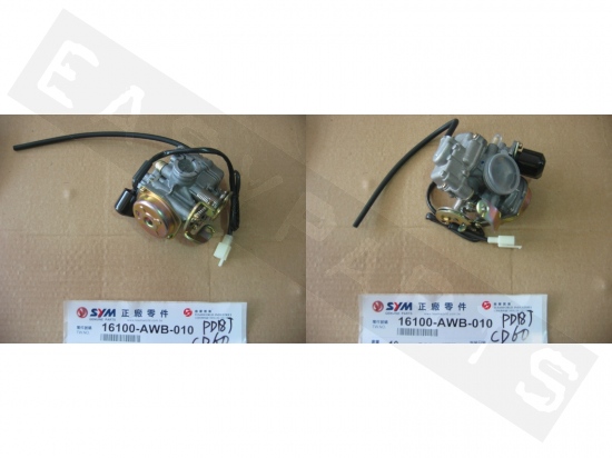 Carburatore Deni PD18J SYM Orbit II 50 4T E3 2009-2015