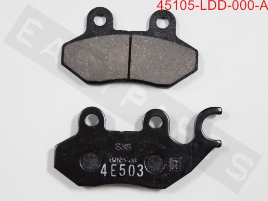 Brake pads front SYM HD 2 125-200 2014-2015 (CBS)