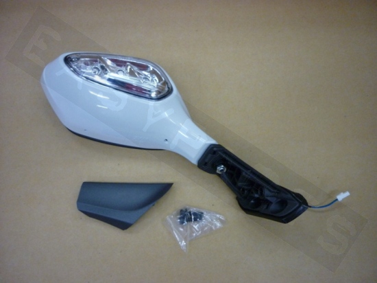 Rearview mirror right SYM GTS 125-300I 2012-2020 Pearl White (WH-300P)