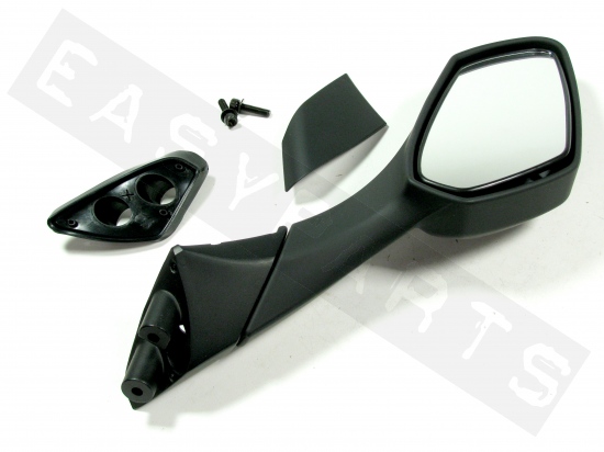 Rearview mirror left SYM GTS 250 2005-2008 Matt Black (BK-001U)
