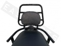 Porte-bagage arrière rabattable noir & dosseret noir SYM Orbit III 50-125 E4 2018->