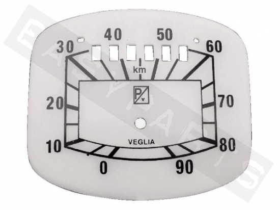 Piaggio Dial Speedometer Vespa 150 (up to 90Km/h)