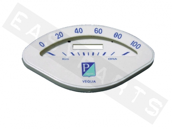 Piaggio Fond compteur Vespa 125-150 (jusqu'à 100Km/h)